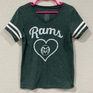 Girls Small Colorado State University Tee